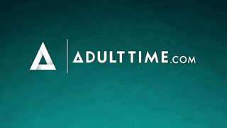 ADULT TIME - Vulgar Stepson Lets His Huge Titty Stepmom Nina Elle Offer Him A Nuru Strokes PART one+two