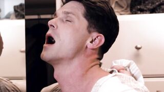 ADULT TIME - Devin Franco ALMOST CAUGHT Receiving ANAL JIZZED From Homosexual Stepbro-Inside-Law! FULL VIDEO