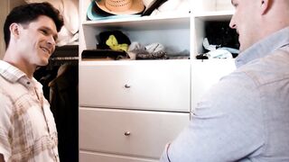 ADULT TIME - Devin Franco ALMOST CAUGHT Receiving ANAL JIZZED From Homosexual Stepbro-Inside-Law! FULL VIDEO
