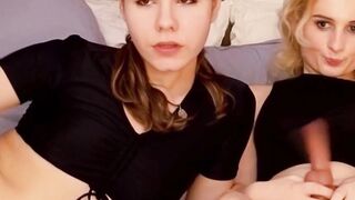 Cute Ts Sucks Fake Cock Of Her Ts Friend
