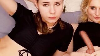 Cute Ts Sucks Fake Cock Of Her Ts Friend