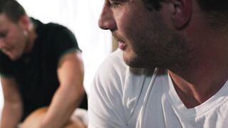 MODERN-DAY SINS - Cheating Lesbo Hime Marie Almost Caught Fucking Her two Hung Masseurs Next to Fiance