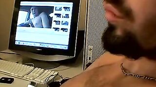 Str8Thugs.com - Hunky and horny straight thug stroking his juicy man tool in solo ses