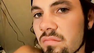 Str8Thugs.com - Hunky and horny straight thug stroking his juicy man tool in solo ses