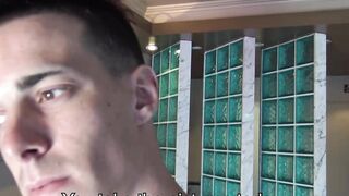 LatinoJuice.com - Inked guy Tattoo Boy wanks his cock intensely after a short photosh