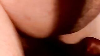 White dick gets sucked off by an amateur black guy here