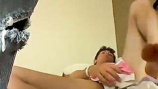 TwinkUndie.com - Shane Allen's twink cock jerk off show for Jeremiah Johnson