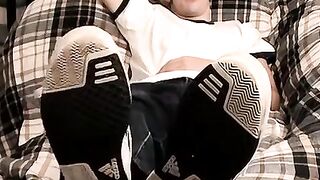 ToesXXX.com - Jarrod's jerk off session ends with a cum explosion orgasm