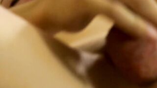 Pierced twink Jason Valencia blows dick and toying to cum