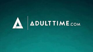 ADULT TIME - Long Titty 18 Year Old Ava Ebony Lets Mature Man Eat Her Vagina!