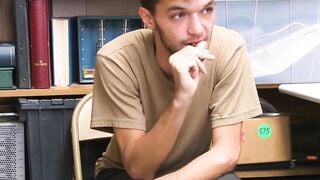 BoyPunish.com - Young shoplifter's sucking and raw fucking by a hung officer's huge c