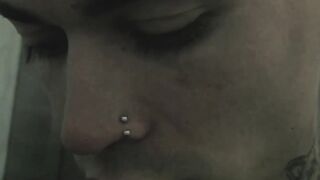 LecheLatinos.com - Cute tattooed and pierced Latino takes a raw, deep fucking