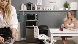 GIRLSWAY - Caring Cutie Blake Blossom Passionately Fucks Crush Coworker Emma Hix During Lunch Break