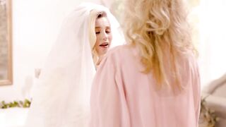 GIRLSWAY - Bride Carolina Sweets Has HARD PASSIONATE POUNDED With milf Bridesmaid cougar Julia Ann
