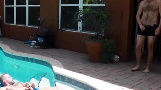HotFamilyPorn.com - Sean Duran fucked outdoors by big cock stepuncle hard