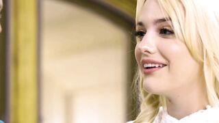 NURU RUBS - Adorable Teenie Kenna James Has A Sexsual Plan While Massaging Her Stepdad