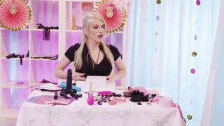TRANSFIXED - Sensual Bride Tries T-Girl Izzy Wilde's Sex Sex Toys After Being Caught By Lauren Phillips