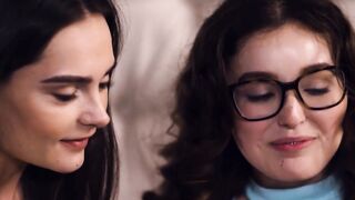 beauty Dark Haired Aften Opal Caught Her Super Roommate Leana Lovings Masturbating
