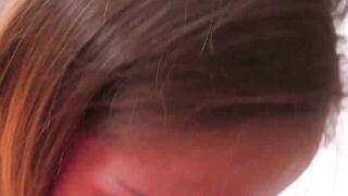 I joined brunette TS Thaysa Carvalho and a big ass babe for an epic threesome