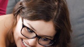 ADULT TIME - Strict cougar Reagan Foxx Spanks PAWG Step-Daughter Leana Lovings For Bad Test Scores!