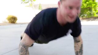 Handsome soldier Tyler James knows how to show his anal fucking skills