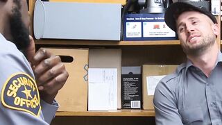 SayUncleNetwork.com - Security officer disciplined and barebacked by his black boss