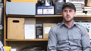 SayUncleNetwork.com - Security officer disciplined and barebacked by his black boss