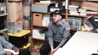 SayUncleNetwork.com - Security officer disciplined and barebacked by his black boss