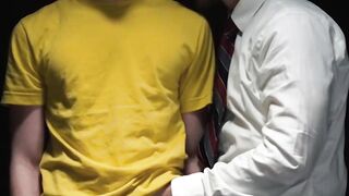 DisposedBoys.com - Hot Tyler Tanner shoots load while getting dildo fucked with suite