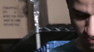 SayUncleNetwork.com - Cock sucking stepbro's warm spunk tasting session after a hot b
