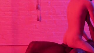 SayUncleNetwork.com - Dominant ebony male unleashes raw fury on petite gay