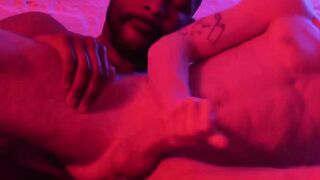 SayUncleNetwork.com - Dominant ebony male unleashes raw fury on petite gay