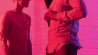 SayUncleNetwork.com - Dominant ebony male unleashes raw fury on petite gay