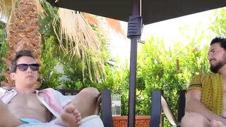 StepsonXXX.com - Pale twink Jack Bailey barebred by jock boss Isaac Parker