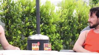 StepsonXXX.com - Bearded stepdad Derek Allen plows his stepson in threesome