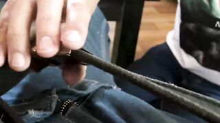 LatinoJuice.com - Gay for pay Felix gobbles my meaty dick until I explode my sticky c