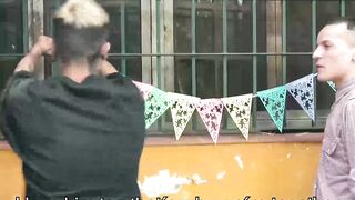 LatinoJuice.com - I skillfuly used my wet tongue to lick and swallow Daves thick long