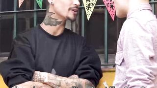 LatinoJuice.com - I skillfuly used my wet tongue to lick and swallow Daves thick long