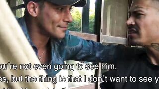 LatinoJuice.com - I skillfuly used my wet tongue to lick and swallow Daves thick long