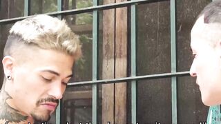 LatinoJuice.com - I skillfuly used my wet tongue to lick and swallow Daves thick long