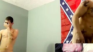 JoeSchmoeXXX.com - Horny amateur dudes jerk and fuck each other hard and raw