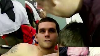 JoeSchmoeXXX.com - Horny amateur dudes jerk and fuck each other hard and raw