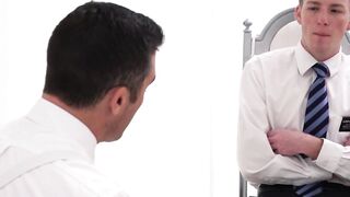BoyMissionary.com - Young Mormon's devout masturbation while being sanctified with an