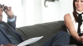 BlackCockLove.com - Babe Rilynn Rae had her mouth filled deep with a big black cock