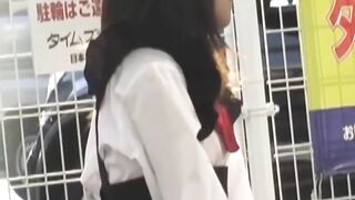 NipponSexTV.com - Oriental voyeur captures teenage thighs for fetish satisfaction