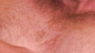 Long haired ginger amateur jerks off his cock solo on cam