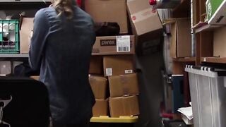 ShopliftersPunished.com - Blonde shoplifter Emma Hixx drilled deep and cum drenched b