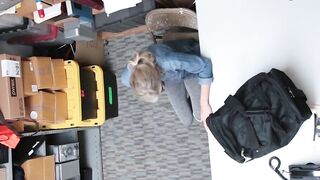 ShopliftersPunished.com - Blonde shoplifter Emma Hixx drilled deep and cum drenched b