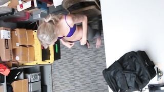 ShopliftersPunished.com - Blonde shoplifter Emma Hixx drilled deep and cum drenched b