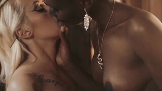 MIXEDX - Filthy Interracial Satisfaction With Cutie Black Zaawaadi And Bae cougar Christina Shine